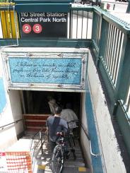 Harlem subway - 110th Street &amp; Central Park North Subway Station [2, 3 train]