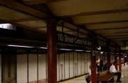 Harlem subway - 110th Street &amp; Central Park North Subway Station [2, 3 train] Platform of