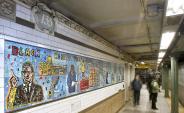 Harlem subway - 135th Street &amp; Malcolm X Boulevard Subway Station [2, 3 train] Platform of