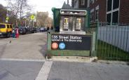 Harlem subway - 135th Street &amp; St. Nicholas Avenue Subway Station [A, B, C train]