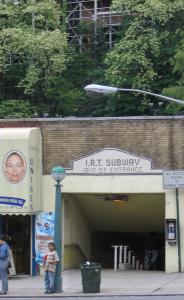 Morningside Heights subway - 191st Street &amp; St. Nicholas Avenue Subway Station [1 train] Entrance