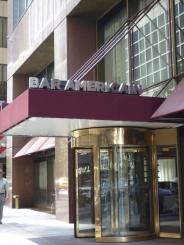 NYC restaurant - Bar American entrance Clinton restaurant - Bar American entrance