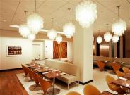 Restaurants in Midtown East - Aquavit interior NYC restaurant - Aquavit interior