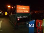 Upper West Side subway - 103rd Street &amp; Broadway Subway Station [1 train]