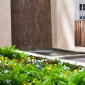 2 Gold Street Landscaped Courtyard with Waterfall - NYC Luxury Rentals