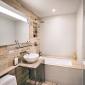 Bathroom at Sheffield 57 322 West 57th Street NYC Flats