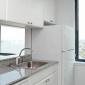 Kitchen of rental apartments at 41 River Terrace 