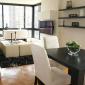 One Colubmus Place apartments Living Dining Area 