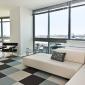 505 West 37th Street Living Room - NYC Rental Apartments