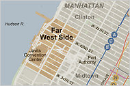 Far West Side Manhattan