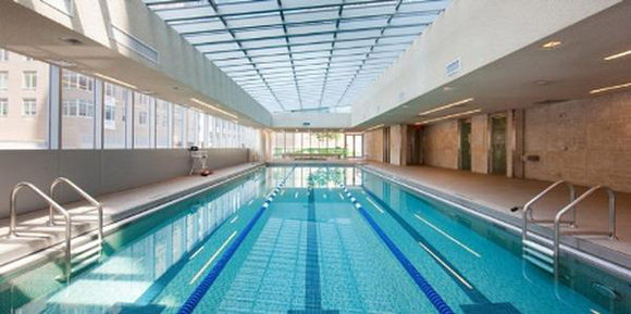 3-Lane Lap Pool at Element Condominium with Luxury Rentals