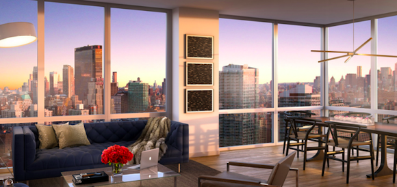 The Living Room at Sky 605 West 42nd Street