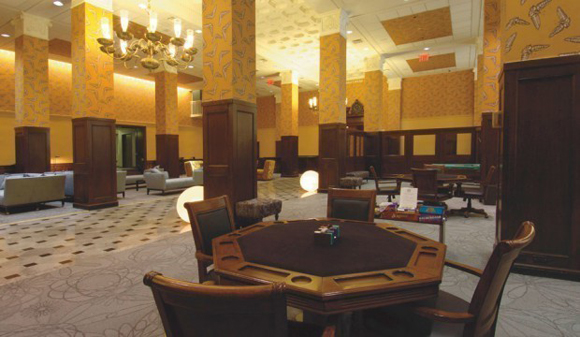 Residents Lounge at The Crest, 63 Wall Street