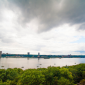 Stunning views from the building at 125 Riverside Drive