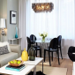 515 Ninth Avenue Cassa Residences NYC Luxury Rentals Living Room