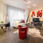 Living Room-Renwick Modern- condo for rent in Soho