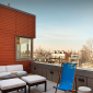 Private terrace at 202 8th street- condo for rent in Brooklyn