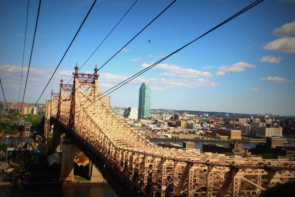 A Birds eye view of Manhattan