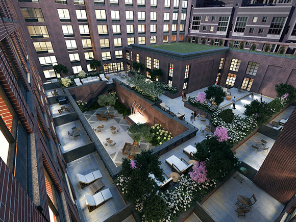 50 North 5th Deck Courtyard