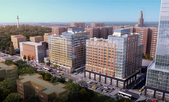 Rendering of 86 Fleet Place, developed by John Catsimatidis