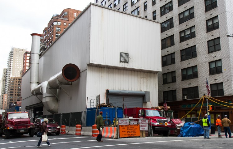 The constuction on the Second Avenue Subway is lowering nearby rents