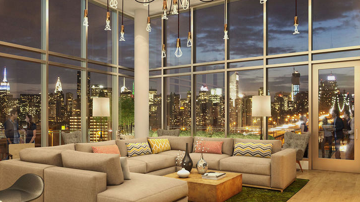 QLIC Living Room Long Island City