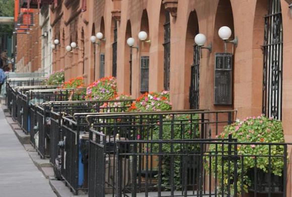 The Hub luxury apartments in Harlem at street level